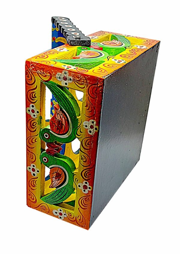 Wooden handicaft Parrot Cutting CHAI Stand - Image 7