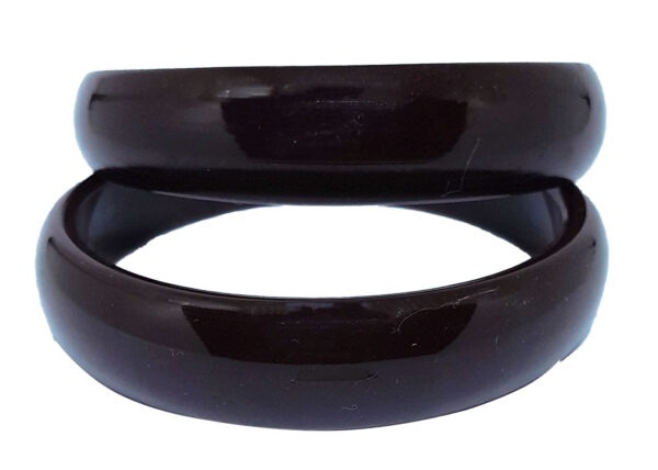 Acrylic  Bracelet Pola  Bangle of Brown Pack of 2