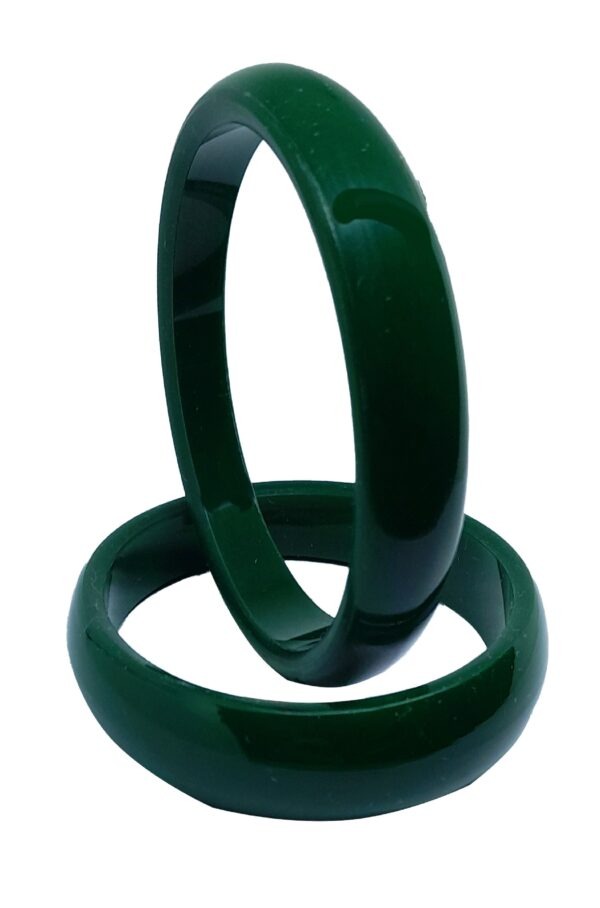 Acrylic  Bracelet Pola  Bangle of Green Pack of 2 - Image 5