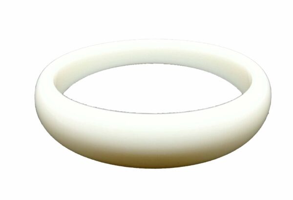 Acrylic  Bracelet Pola  Bangle of White Pack of 2 - Image 7